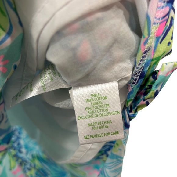 Lilly Pulitzer girls Little Lilly Classic Maxi dress 10 Lilly’s House print - Picture 12 of 12